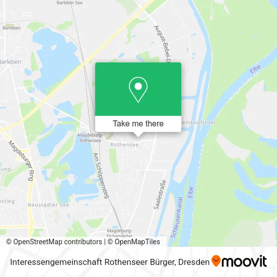 Карта Interessengemeinschaft Rothenseer Bürger