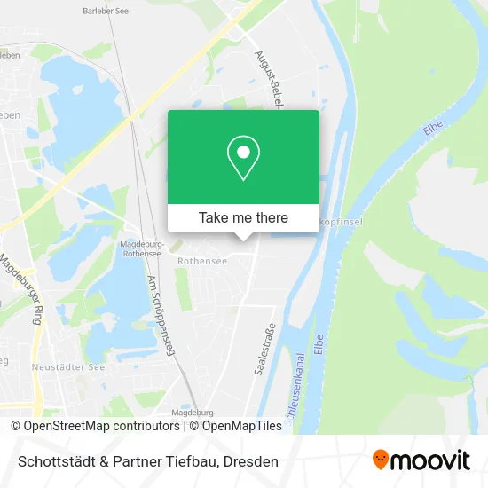 Карта Schottstädt & Partner Tiefbau