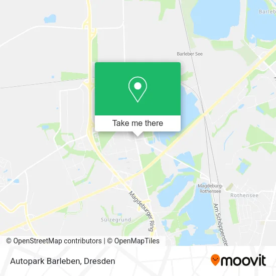 Карта Autopark Barleben
