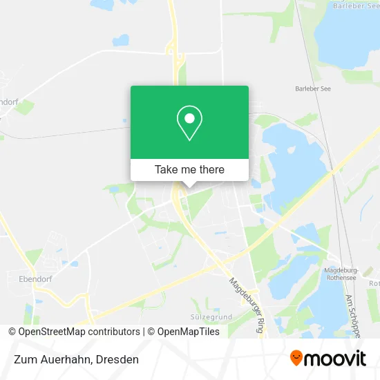 Карта Zum Auerhahn