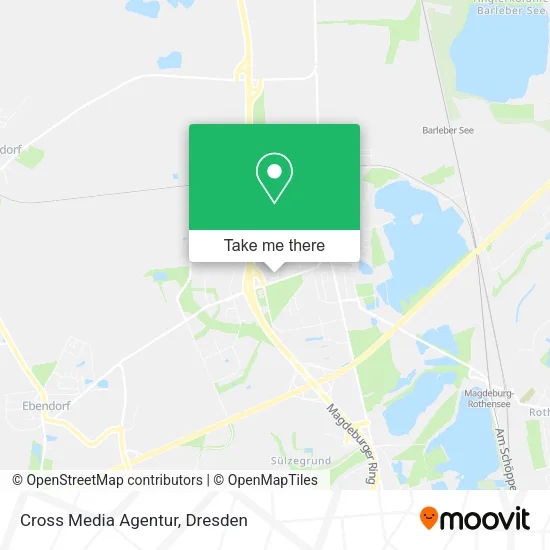 Карта Cross Media Agentur