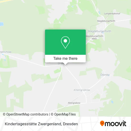 Карта Kindertagesstätte Zwergenland
