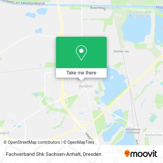 Карта Fachverband Shk Sachsen-Anhalt