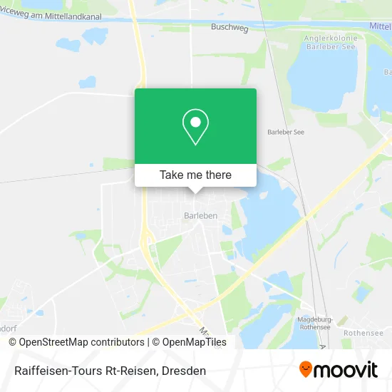 Карта Raiffeisen-Tours Rt-Reisen