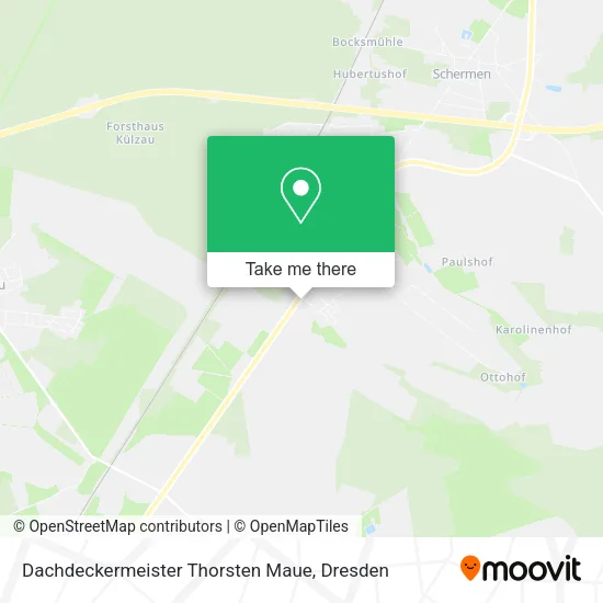 Карта Dachdeckermeister Thorsten Maue