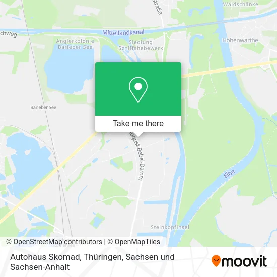 Карта Autohaus Skomad