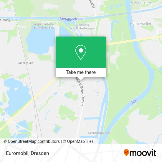 Карта Euromobil