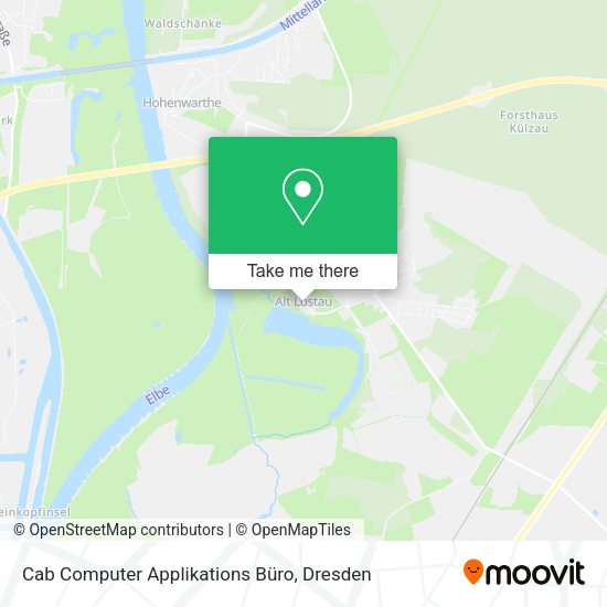 Карта Cab Computer Applikations Büro