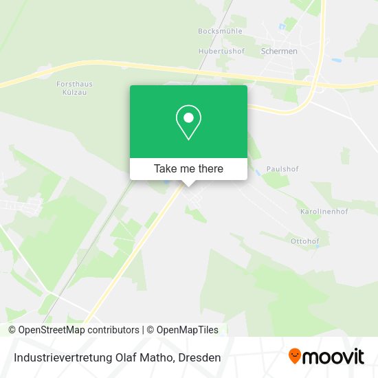 Карта Industrievertretung Olaf Matho
