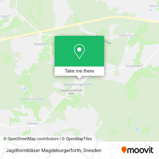 Карта Jagdhornbläser Magdeburgerforth