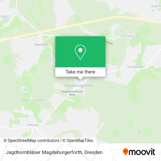 Карта Jagdhornbläser Magdeburgerforth
