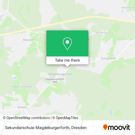 Карта Sekundarschule Magdeburgerforth