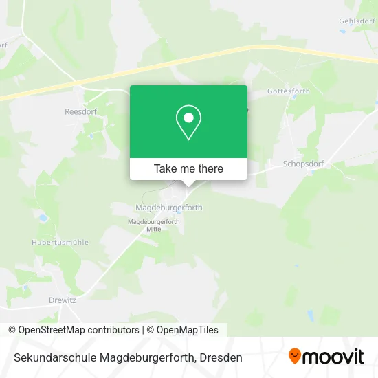 Карта Sekundarschule Magdeburgerforth