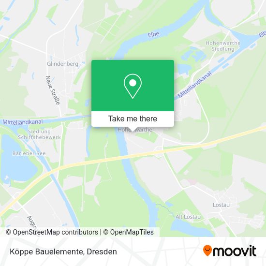 Карта Köppe Bauelemente