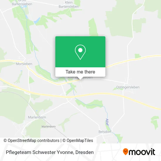 Карта Pflegeteam Schwester Yvonne