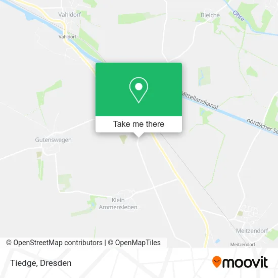 Карта Tiedge