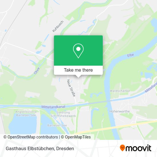 Карта Gasthaus Elbstübchen