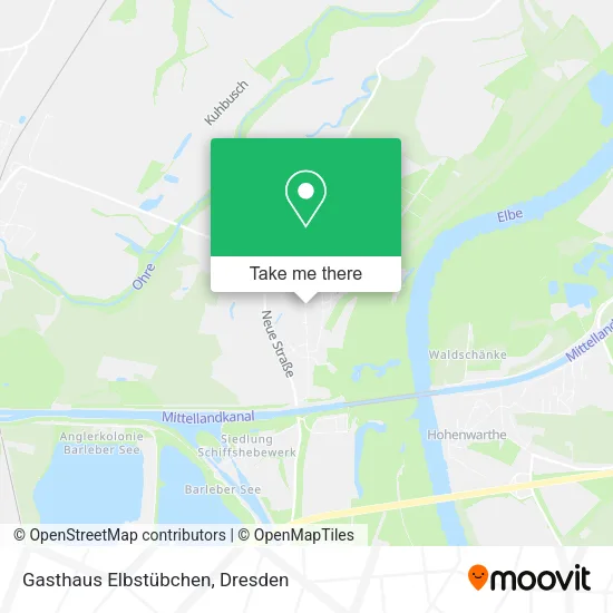 Карта Gasthaus Elbstübchen