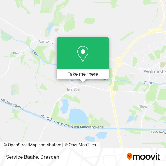 Карта Service Baake