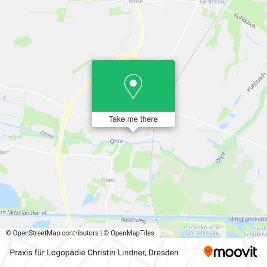 Карта Praxis für Logopädie Christin Lindner