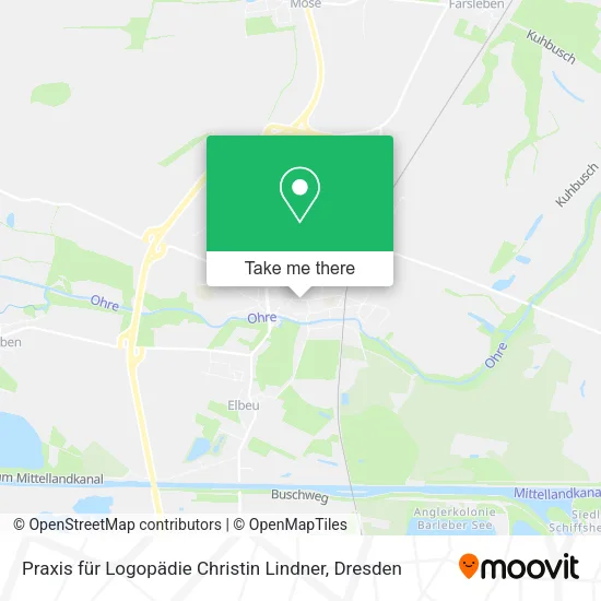 Карта Praxis für Logopädie Christin Lindner