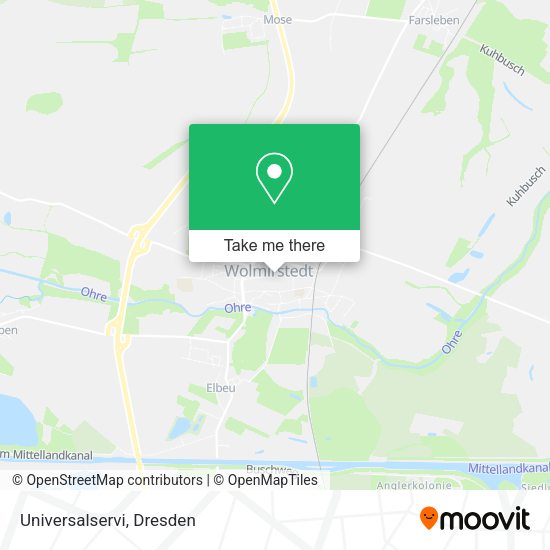 Карта Universalservi