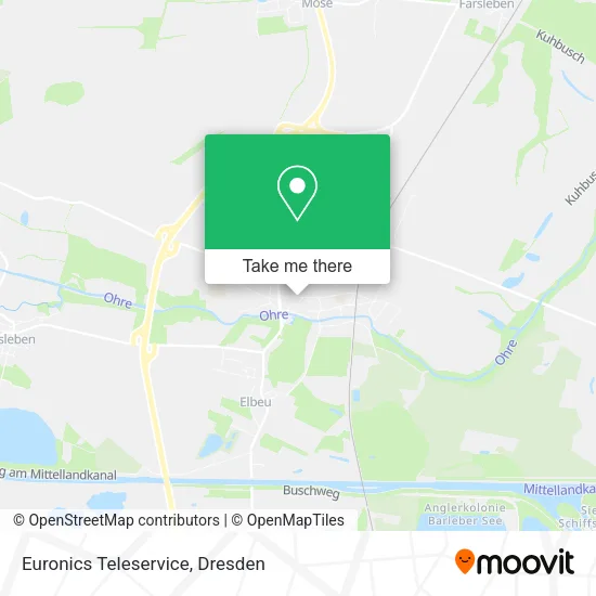 Карта Euronics Teleservice