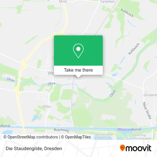 Карта Die Staudengilde