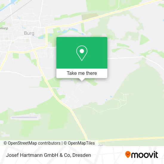 Josef Hartmann GmbH & Co map