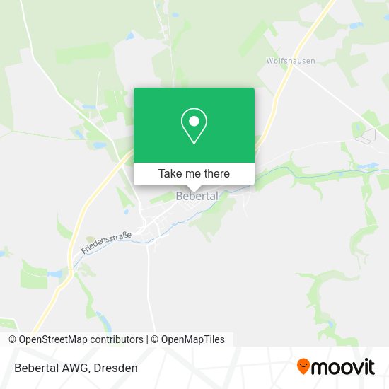 Карта Bebertal AWG