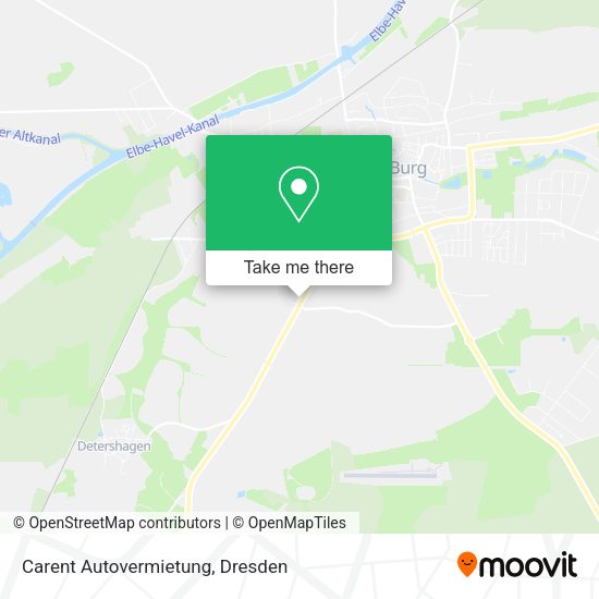 Карта Carent Autovermietung