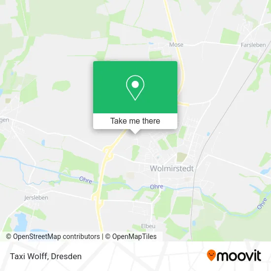 Карта Taxi Wolff