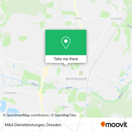 Карта M&d Dienstleistungen