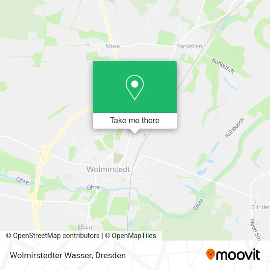 Карта Wolmirstedter Wasser