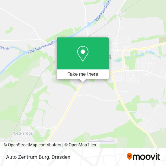 Карта Auto Zentrum Burg