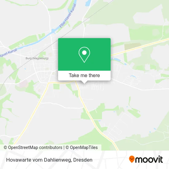 Карта Hovawarte vom Dahlienweg