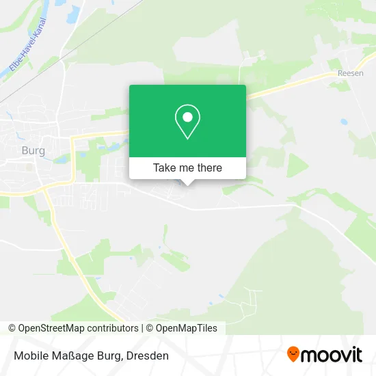 Карта Mobile Maßage Burg