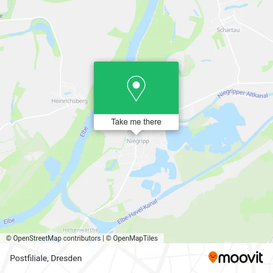 Карта Postfiliale