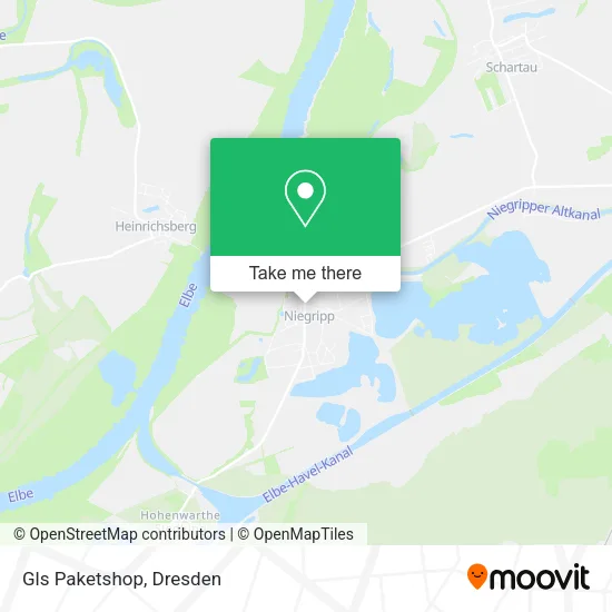 Карта Gls Paketshop