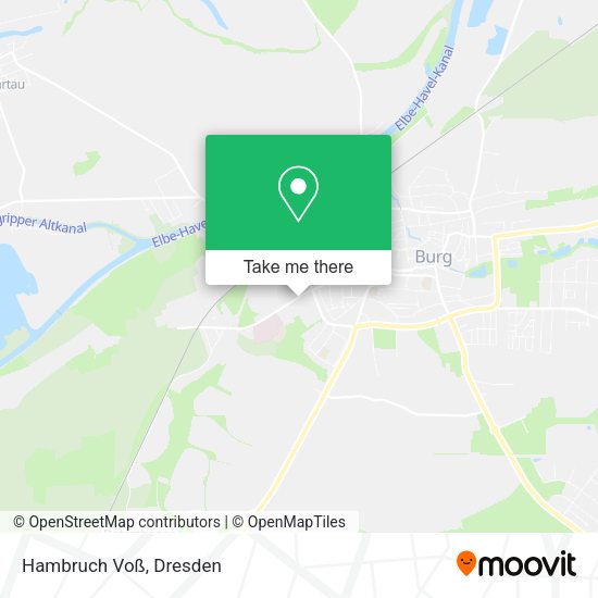 Карта Hambruch Voß