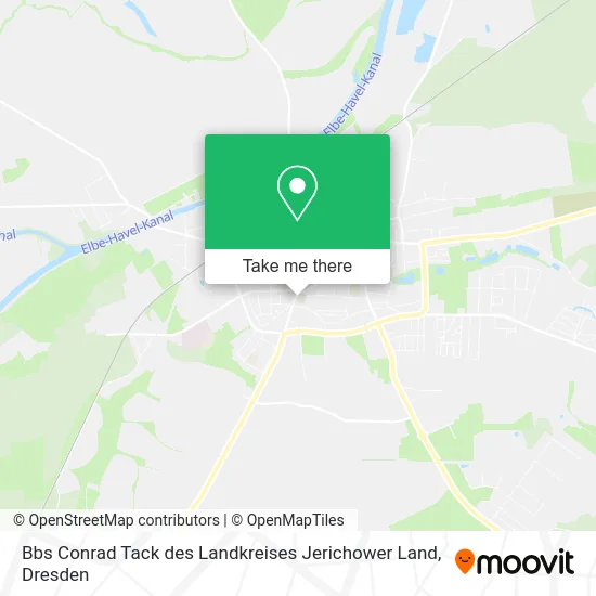 Карта Bbs Conrad Tack des Landkreises Jerichower Land