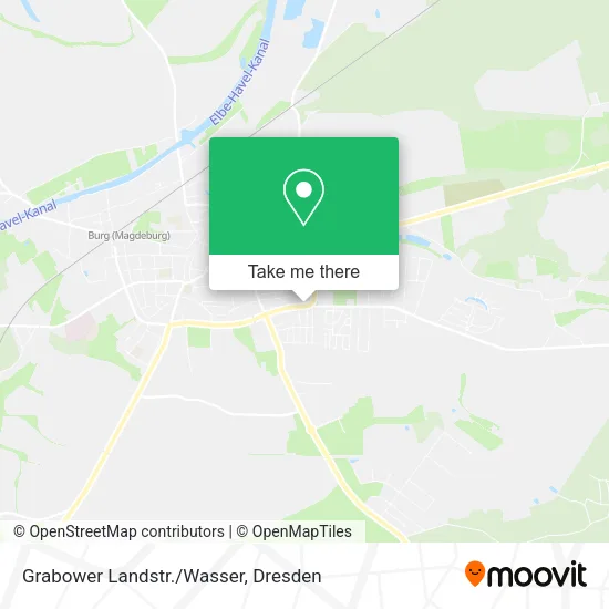 Карта Grabower Landstr./Wasser