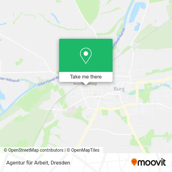 Карта Agentur für Arbeit