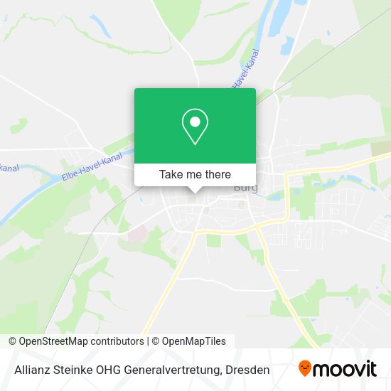 Карта Allianz Steinke OHG Generalvertretung