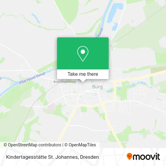 Карта Kindertagesstätte St. Johannes