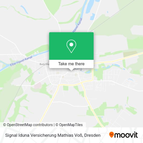 Карта Signal Iduna Versicherung Mathias Voß