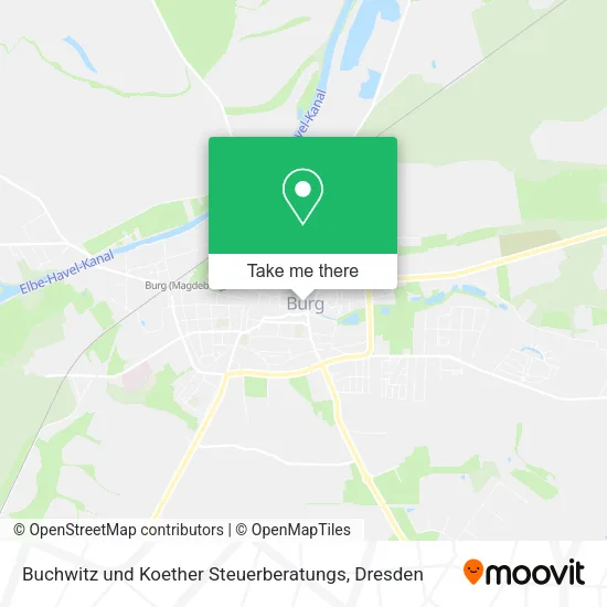 Карта Buchwitz und Koether Steuerberatungs