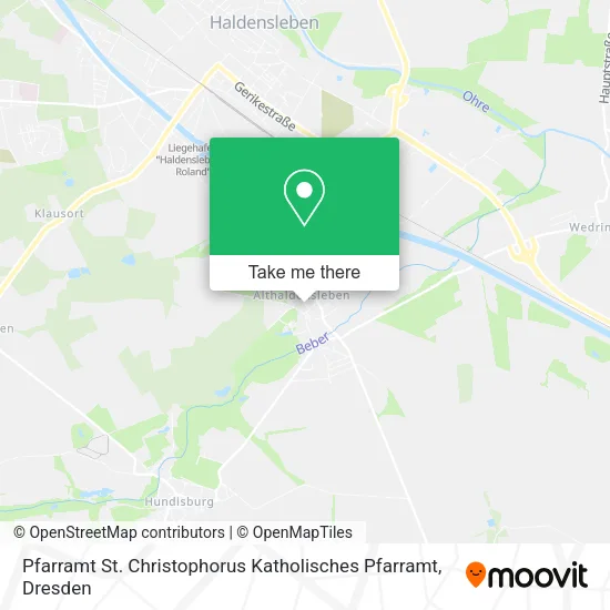 Карта Pfarramt St. Christophorus Katholisches Pfarramt