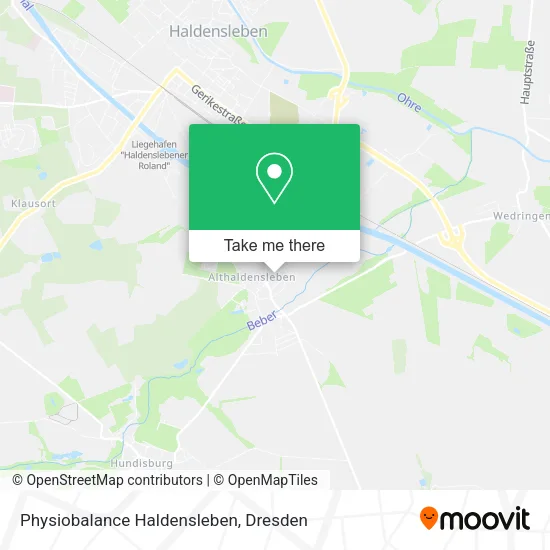 Карта Physiobalance Haldensleben