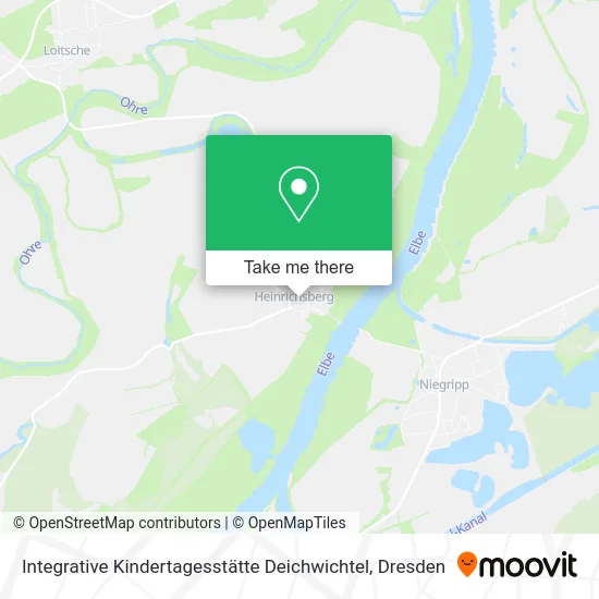 Карта Integrative Kindertagesstätte Deichwichtel